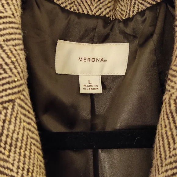 Merona Wool Long Jacket - Picture 3 of 9